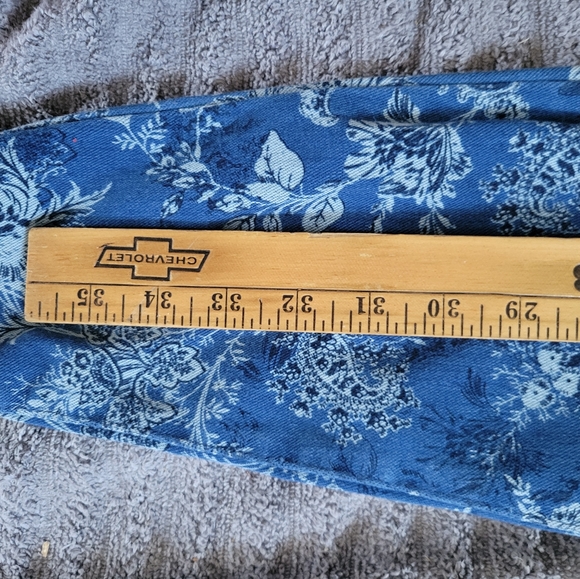 Floral stretch jeggings - Picture 2 of 5